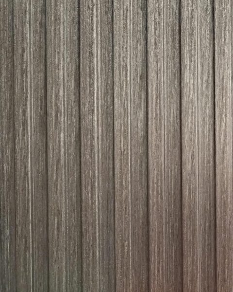 Panel WPC simil madera chocolate PVC 15cm de ancho - 3m - RM - 004