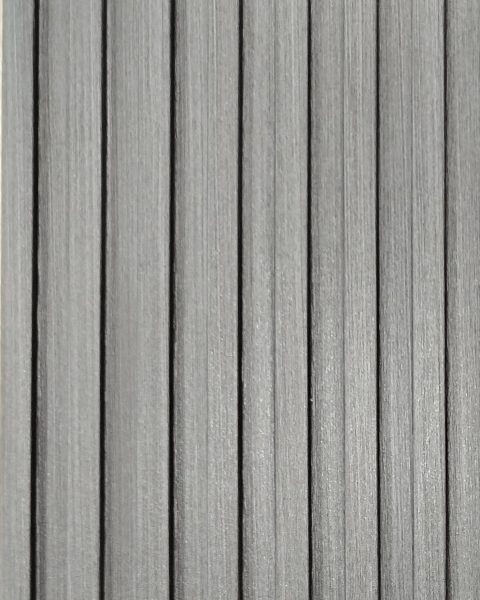 Panel WPC simil madera Gris oscuro PVC 15cm de ancho - 3m - RM-005