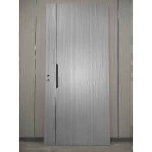 Puerta Placa Int.90cm C/marco de madera - Gris - AP- 005